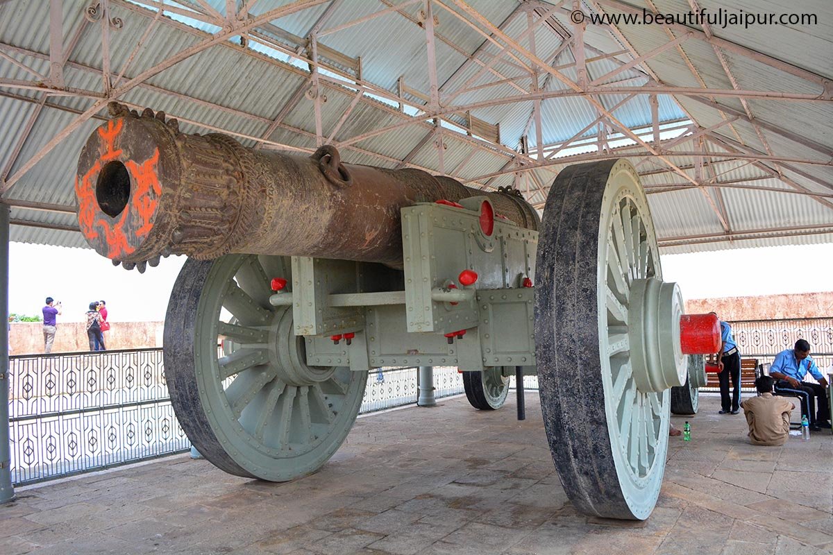 Jaivana Cannon inside Jaigarh Fort Jaipur