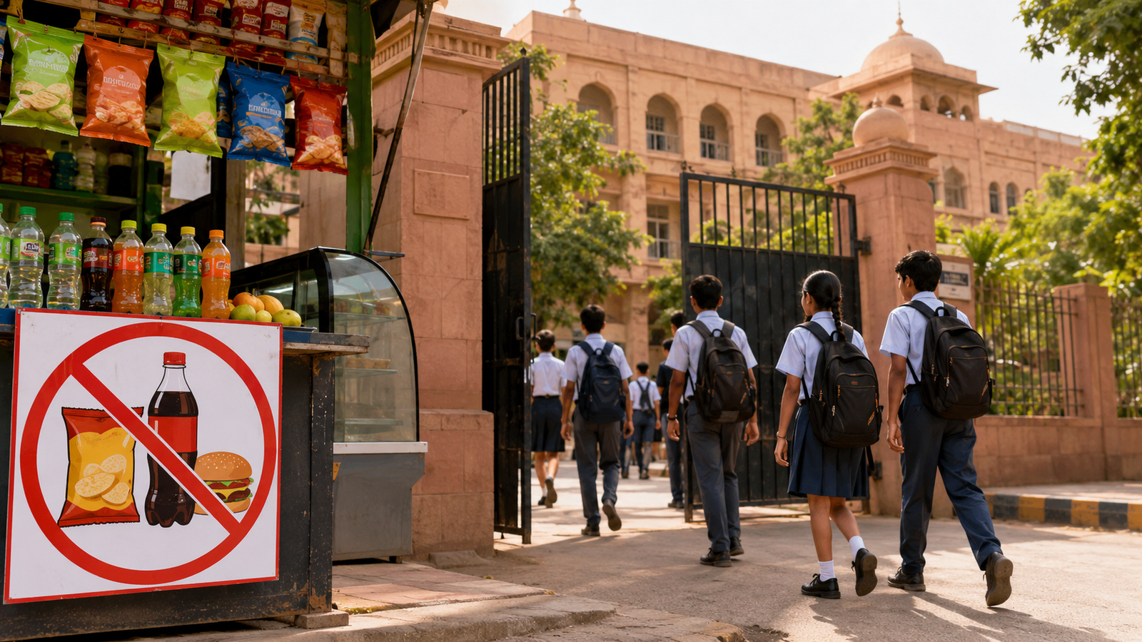 Rajasthan HC Bans Junk Food In and Around Schools
