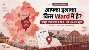 Jaipur Ward Election Update Infographic