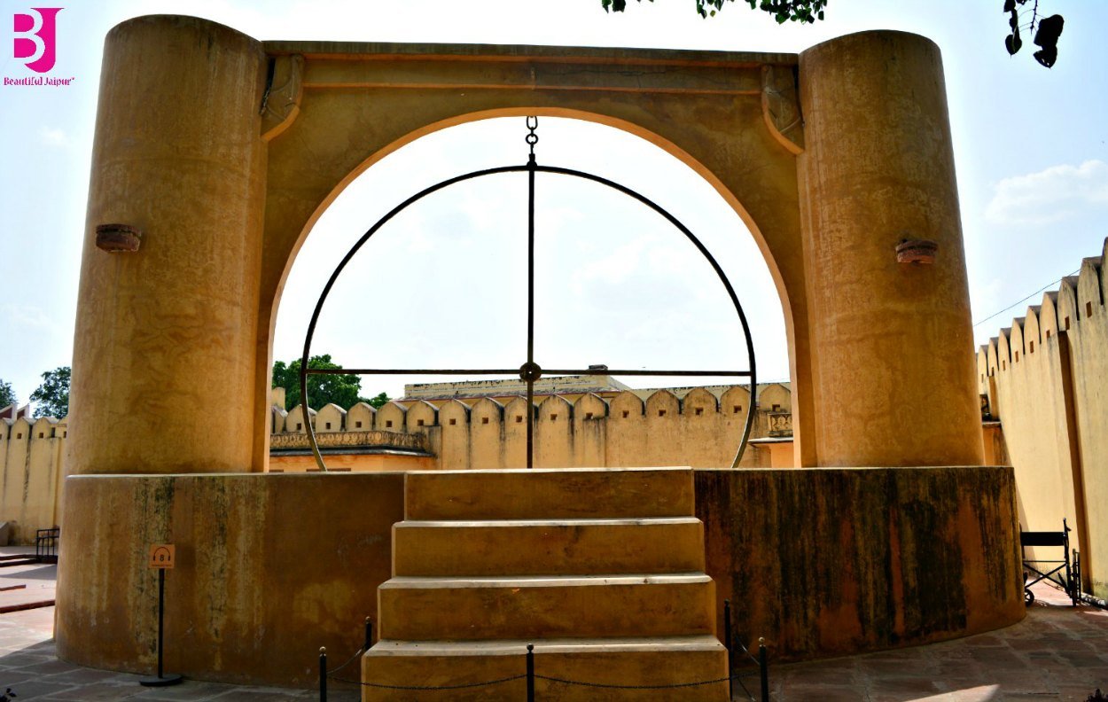 Nadivalaya Yantra astronomical instrument at Jantar Mantar Jaipur