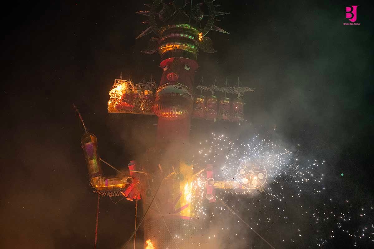 Jaipur Ravana Dahan celebrations